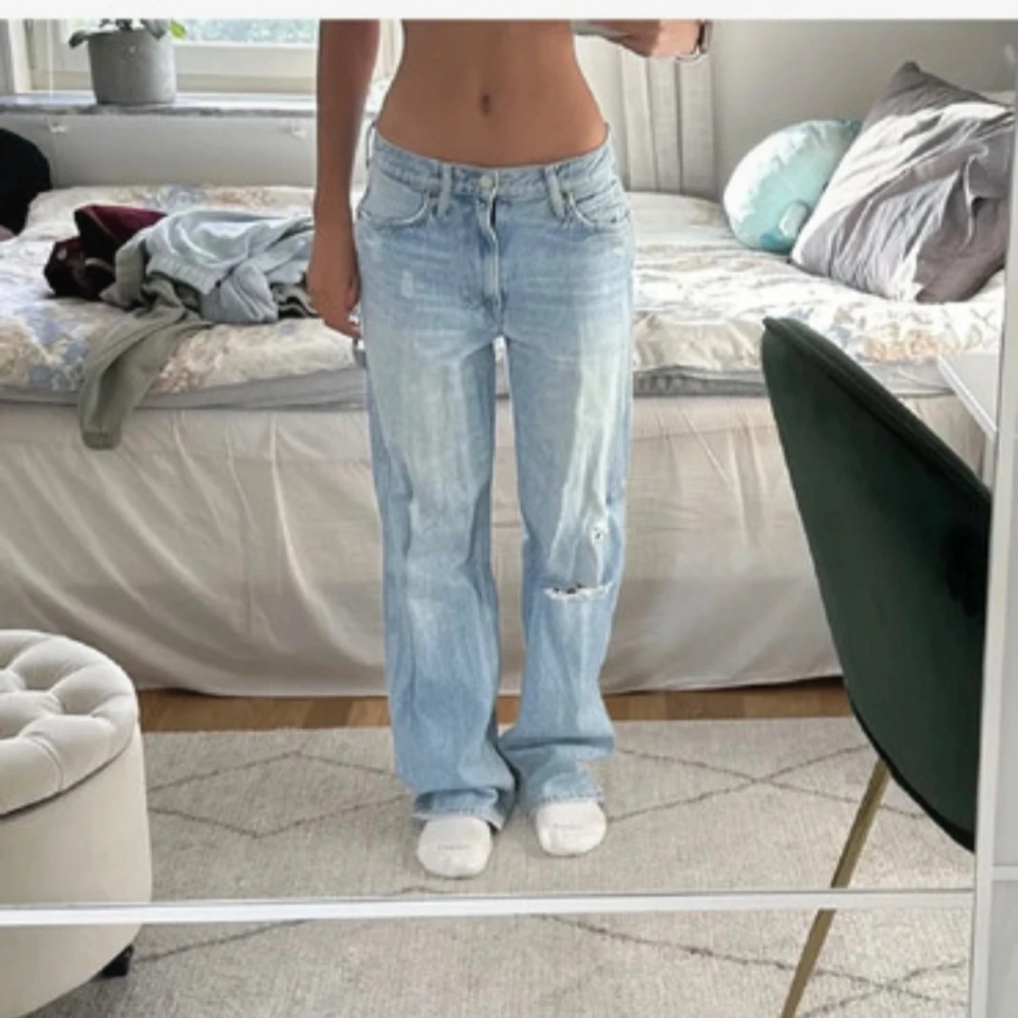 Ljusblå jeans från Lee x H&M