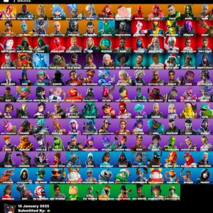 Fortnite konto - Säljer detta stacked fortnite kontot med full acces där man kan ändra mailen för endast 300kr! Hör av er vid intresse!