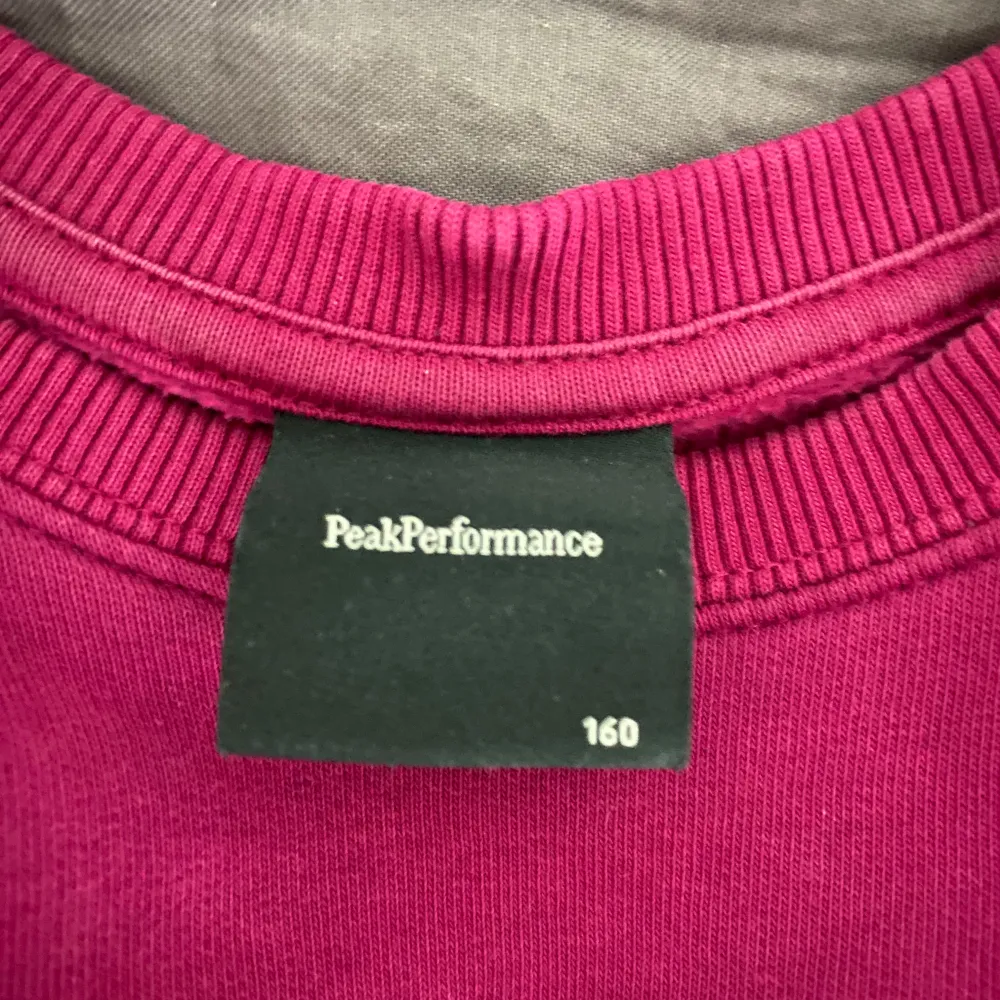 Säljer min så snygga peak preformance tröja då den inte kommer till användning💖 Köpt på kidsbrandstore för 749kr i storlek 160💕Inga defekter. Neuletakit & Villapaidat.