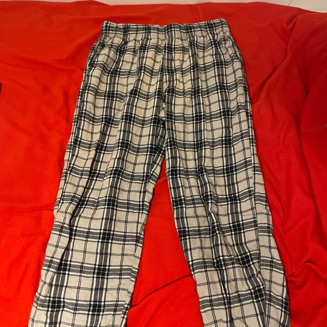 Rutig byxa från H&M