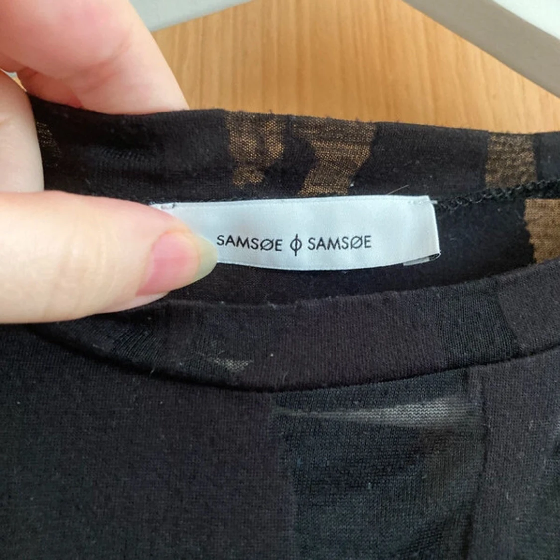 Svart t-shirt från Samsøe Samsøe stl XS - 92