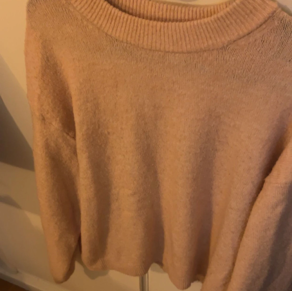 Rosa stickad tröja💕💕 - 90