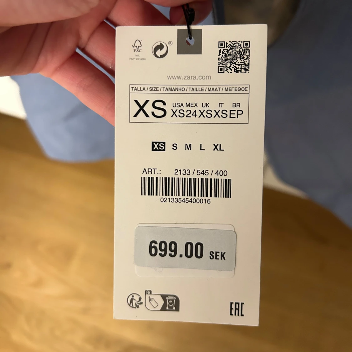 Blå kavaj från Zara - 1