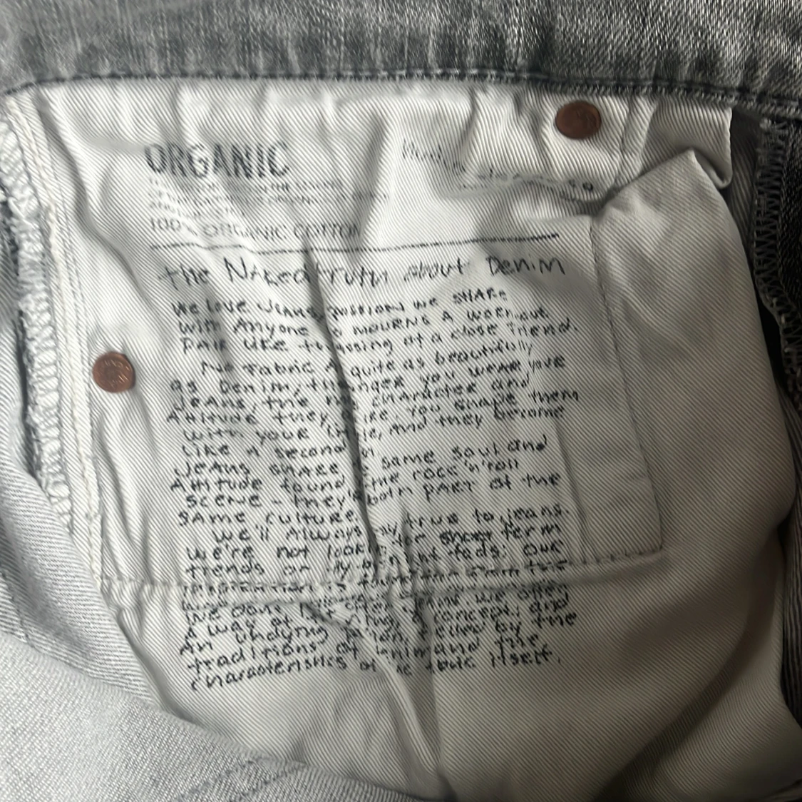 Gråa Nudie jeans - 3