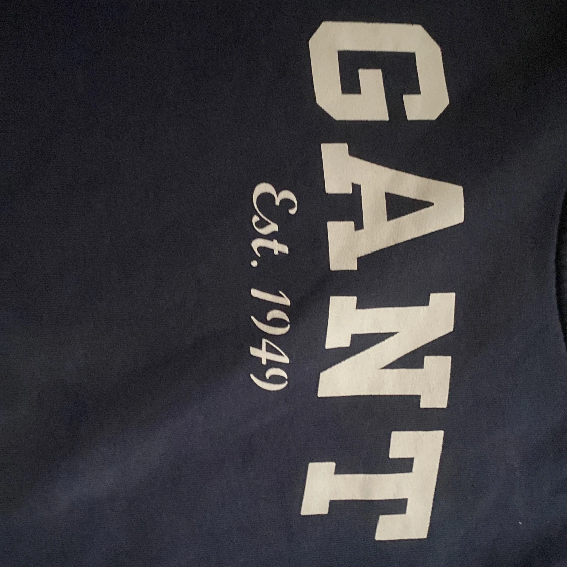 Mörkblå sweatshirt från GANT - 4