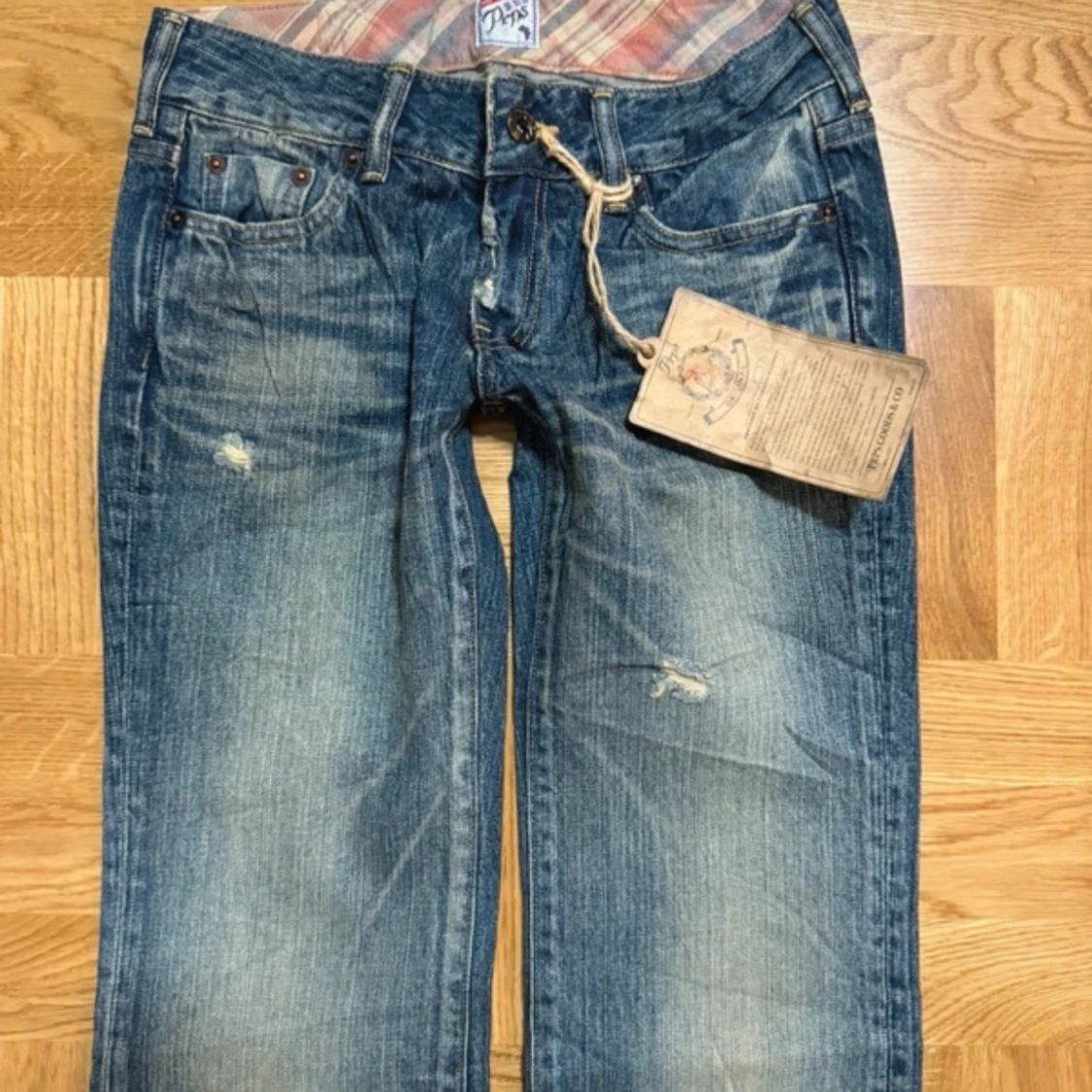 Lågmidjade bootcut jeans