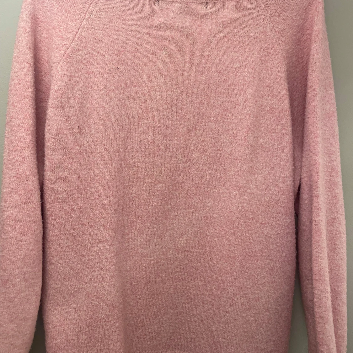 Rosa stickad tröja - 90