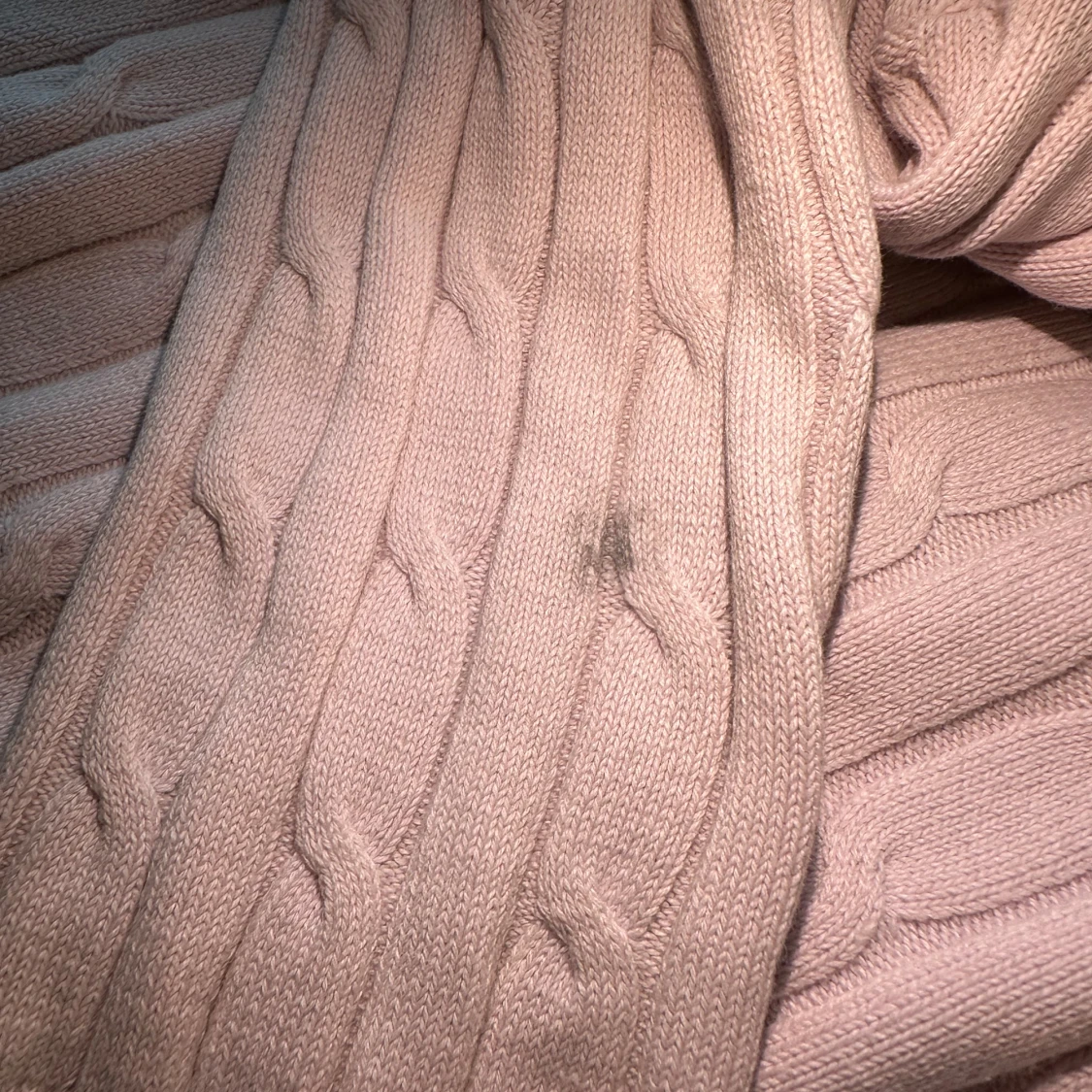 Beige kabelstickad tröja från GANT - 91