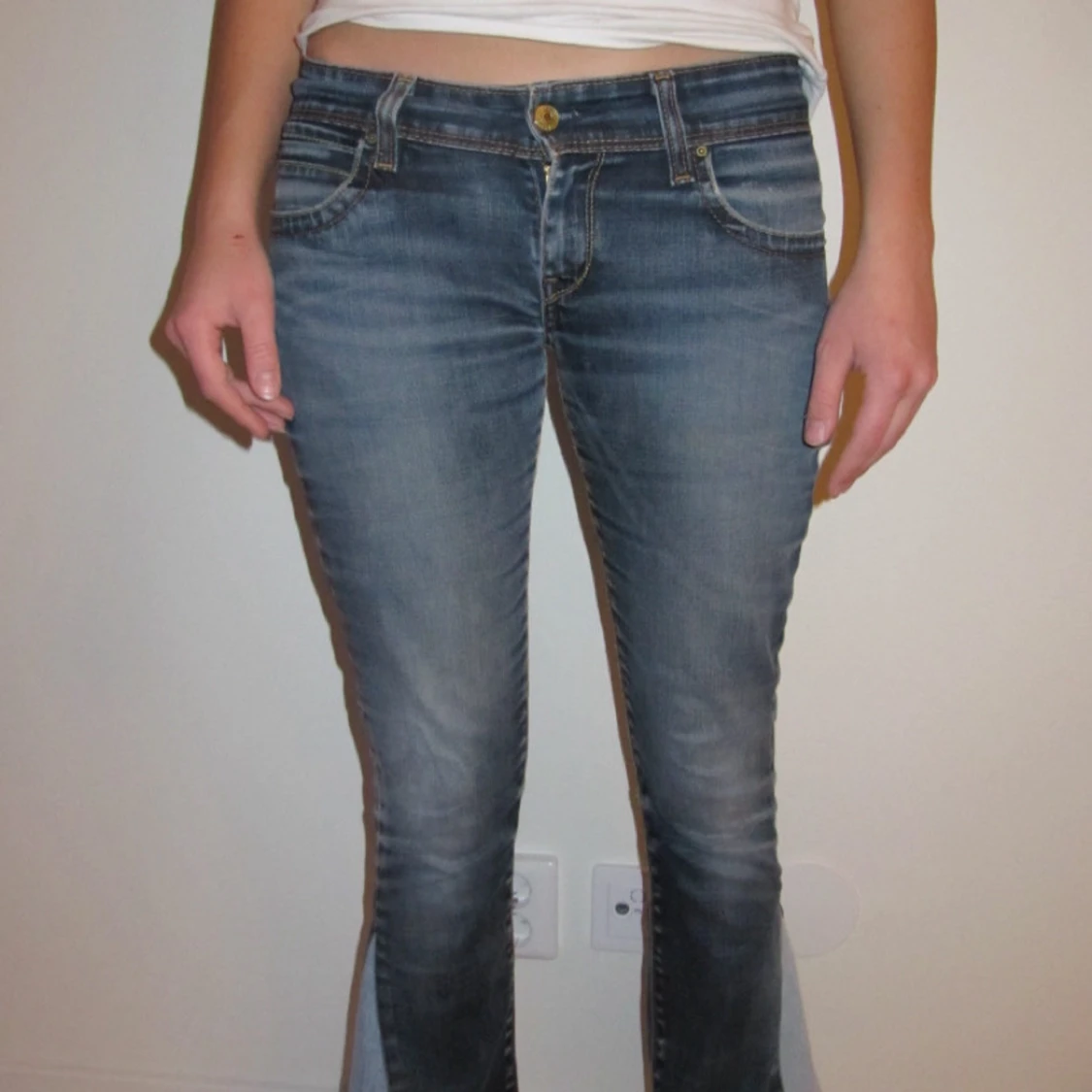 Lågmidjade jeans - 90