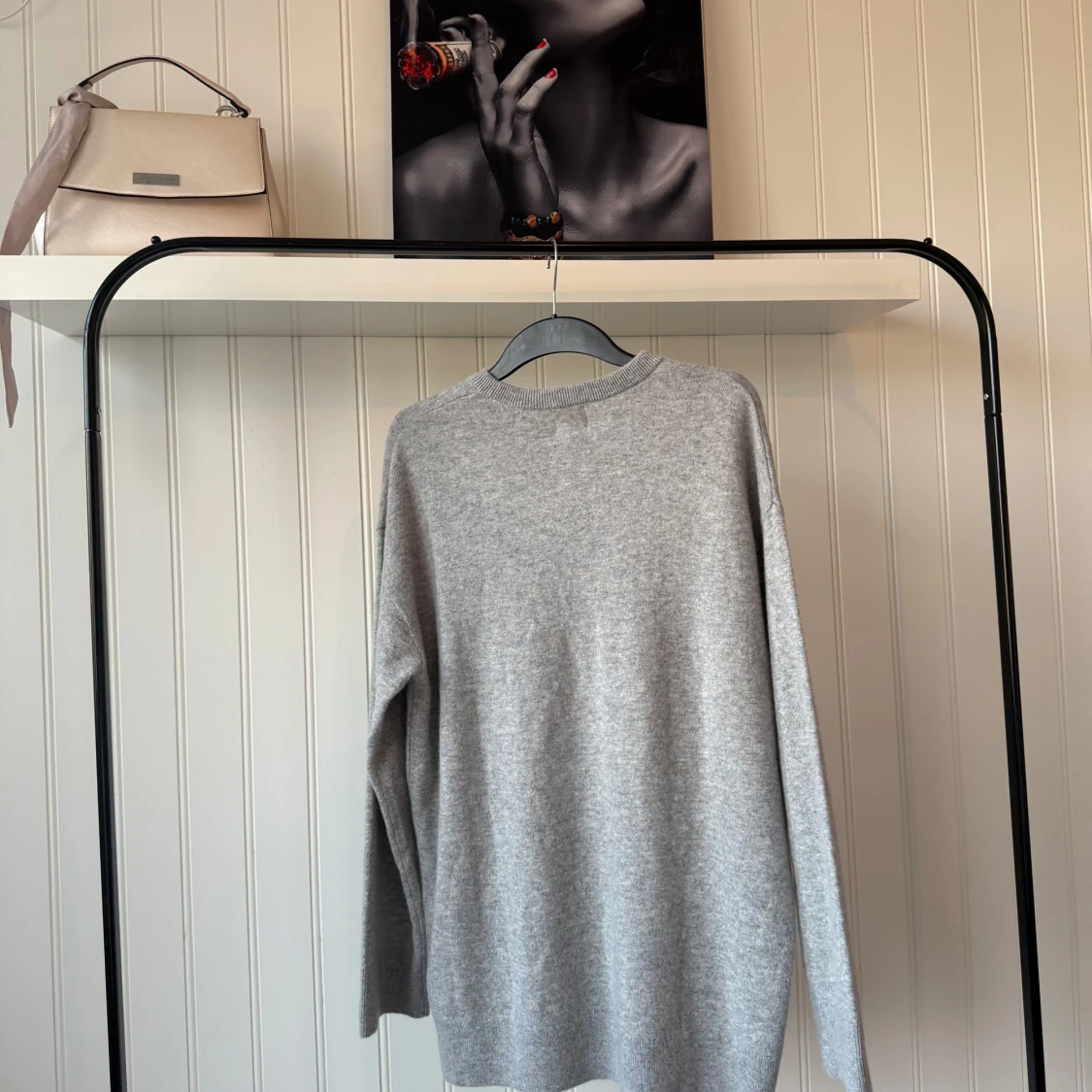 Grå kashmirtröja från Soft Cashmere - 90
