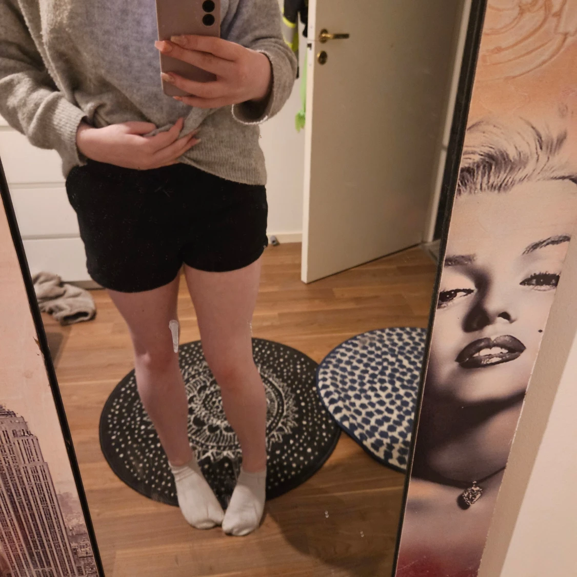 Svarta shorts från 157 - 90