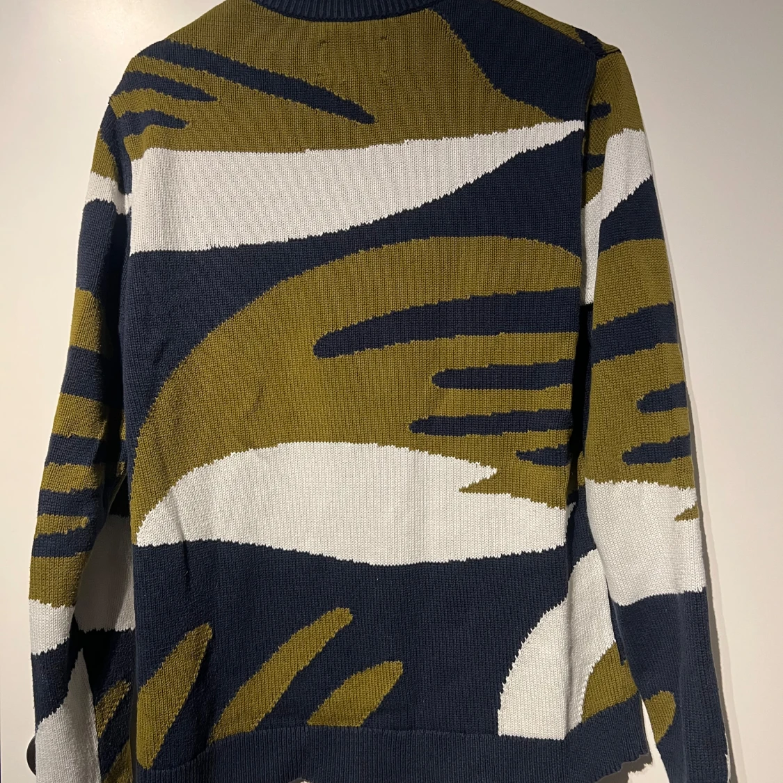 Mönstrad stickad tröja från samsoe samsoe  - 90