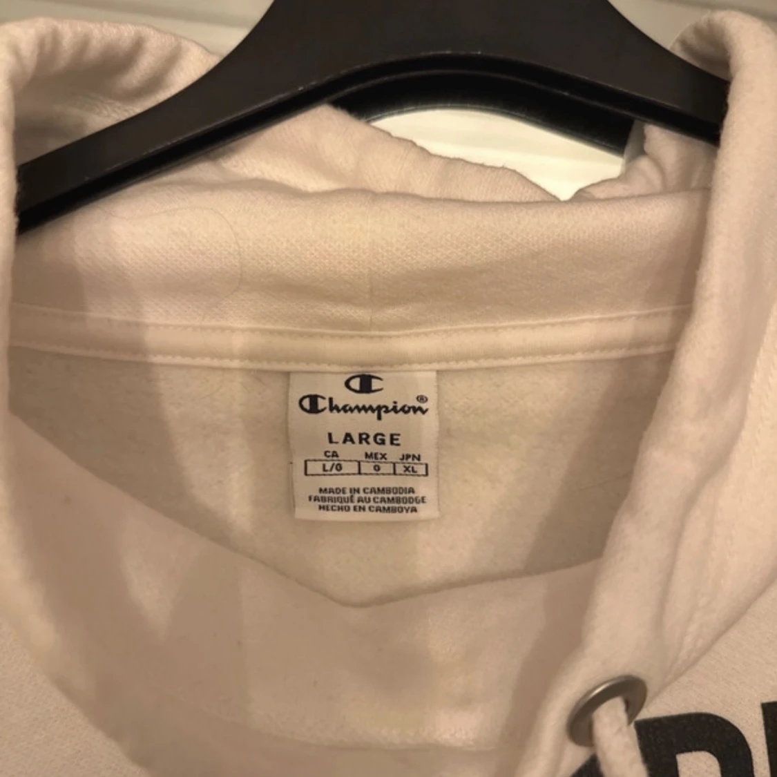 Vit hoodie från Champion - 91