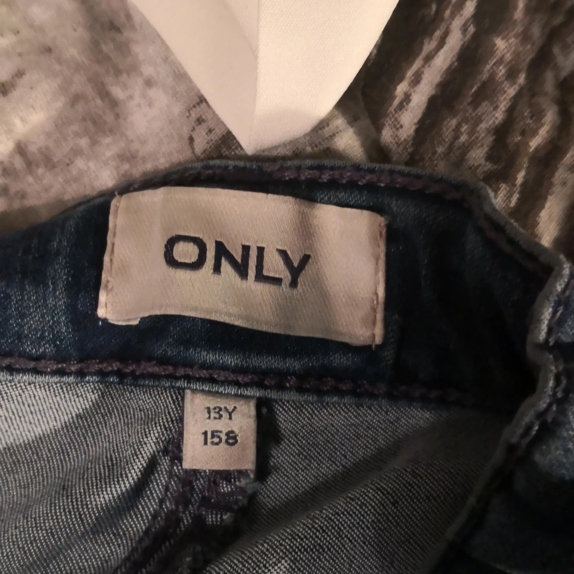 Mörkblå jeans från ONLY - 92