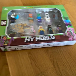 Minecraft 12 st figurer  - Minecraft 12 st figurer 