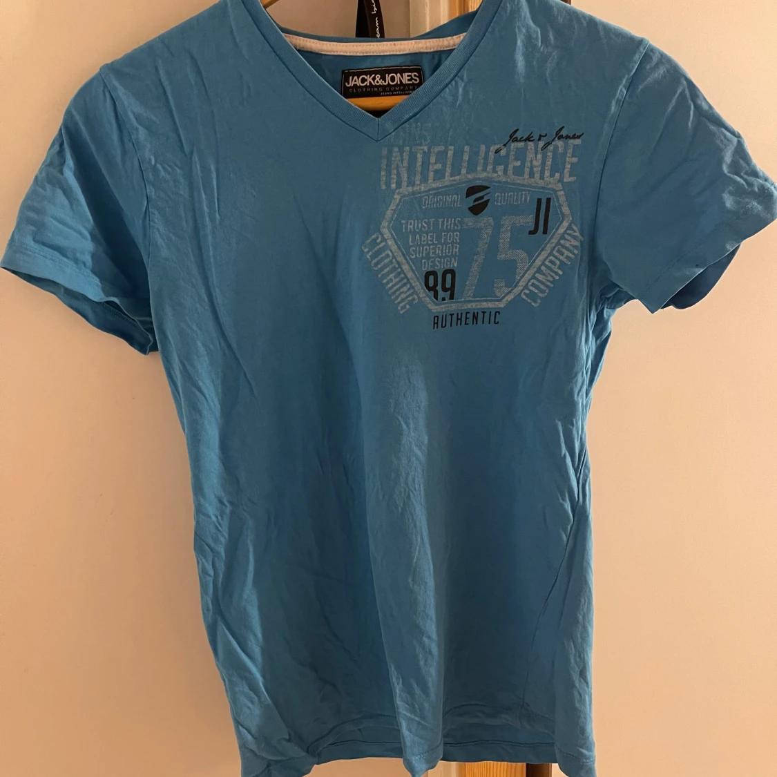 Vintage Blå T-shirt 