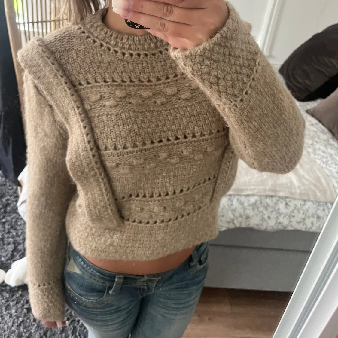 Stickad tröja