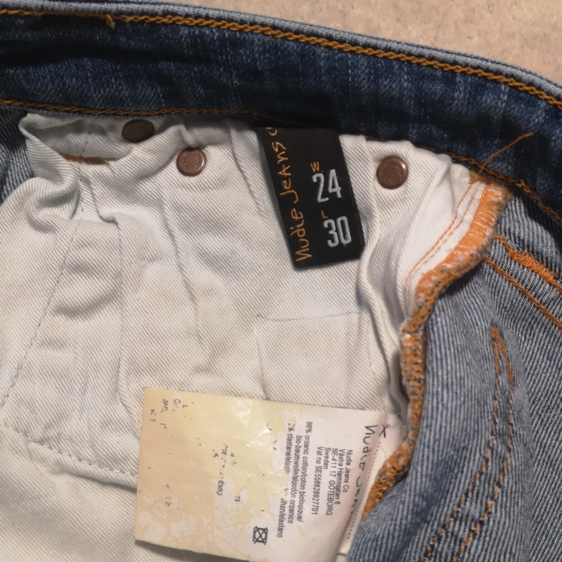 Blå jeans från Nudie Jeans - 93