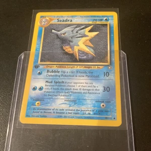 Seadra 1st edition neo Genesis TCG Pokémon kort  - Skickas i sleeve och toploader 