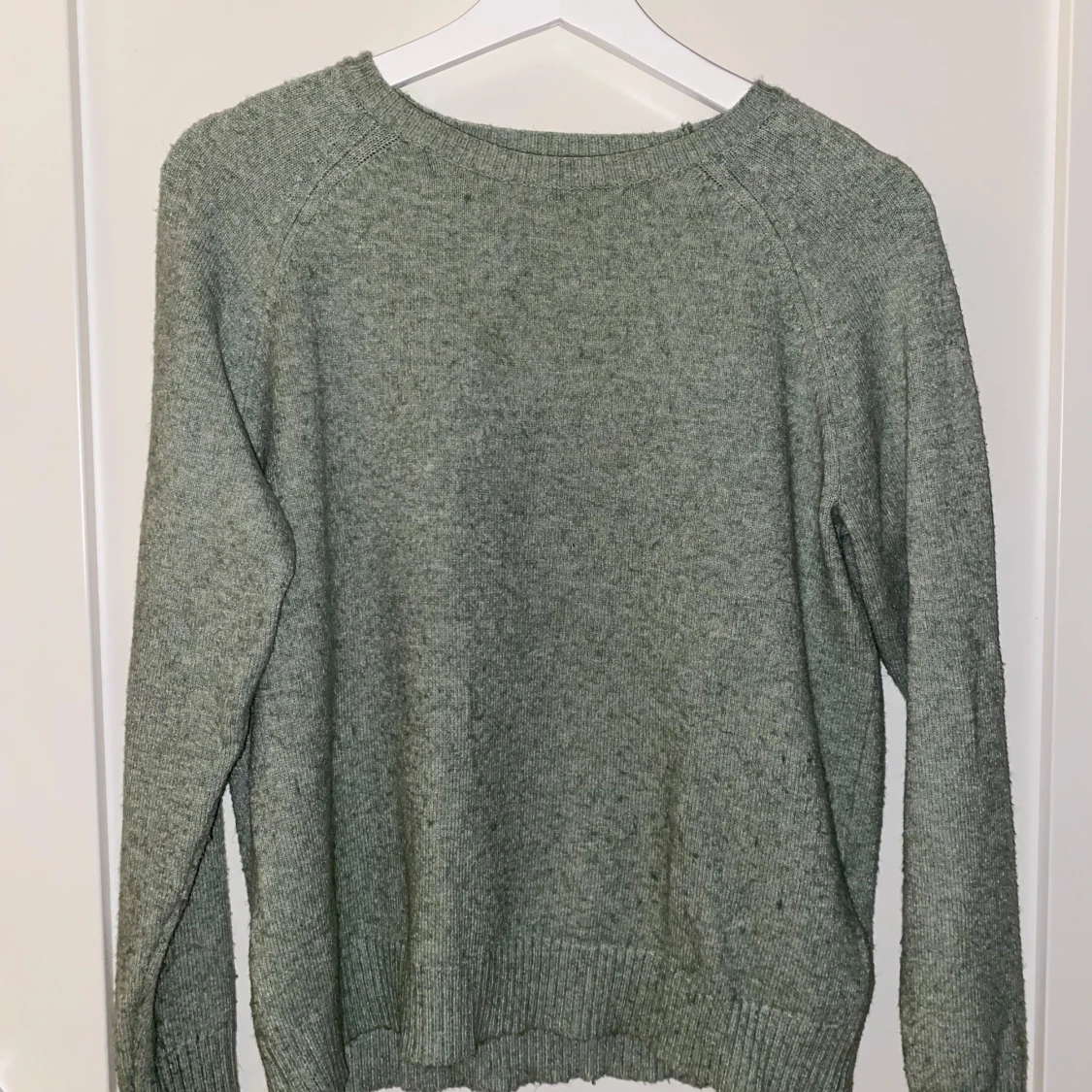 Grön stickad tröja från ONLY