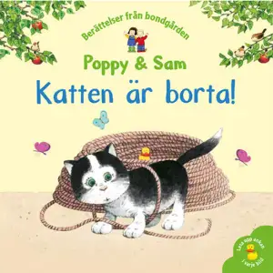 Poppy och Sam har fått en kattunge som heter Tussan. En dag när Valdemar har varit och levererat mat till korna är Tussan försvunnen. Kan hon ha gömt sig i hans lastbil? Hela familjen åker iväg på en vild jakt. Kommer de lyckas hitta Tussan? Poppy & Sam bor på bondgården Äppelgården där det alltid händer något kul. Det finns många olika böcker om Poppy & Sam.     Format Inbunden   Omfång 24 sidor   Språk Svenska   Förlag Tukan Förlag   Utgivningsdatum 2021-06-02   Medverkande Stephen Cartwright   Medverkande Stephen Cartwright   Medverkande Marie Helleday Ekwurtzel   ISBN 9789179856120  