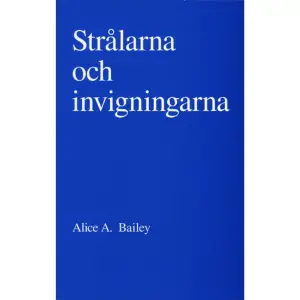 Den första delen av denna bok ger ett nytt och omvälvande perspektiv på invigningens väg. Begreppet invigning associeras oftast med storslagna ceremonier som bekräftar att den enskilda människans andliga strävan nått en nivå som fått Mästarens uppmärksamhet och godkännande. Men denna föreställning är en illusion. Invigning är och har alltid varit ett gruppfenomen. Orsaken till detta är att det är själen som invigs, och själen är gruppmedveten.  Detta betyder att när den personlighetscentrerade människan börjar bli medveten om sin själ så börjar hon också att bli medveten om sin grupp. Den grupp tillsammans med vilken hon kommer att kunna ta invigning under förutsättning att gruppen lär sig fungera allt bättre i enlighet med de fjorton regler för gruppinvigning som behandlas i boken. Och detta kräver samarbete på det fysiska planet för förverkligande av ett ashramförankrat projekt till stöd för den gudomliga planen.  Utöver systematiska instruktioner för byggandet av antahkaranan och en del inblickar i den högre utvecklingens sju vägar innehåller den andra delen av boken en fascinerande genomgång av samtliga nio invigningar som är möjliga att ta på det kosmiskt fysiska planet. Invigningarnas karaktär tydliggörs inte bara ur ett psykologiskt perspektiv utan genom analyser av de strålar som de är knutna till kan politiska och samhälleliga förhållanden också belysas på ett framsynt och inspirerande sätt.    Format Häftad   Omfång 685 sidor   Språk Svenska   Förlag Stiftelsen Tibetanens Bokfond   Utgivningsdatum 2007-03-01   ISBN 9789186338220  