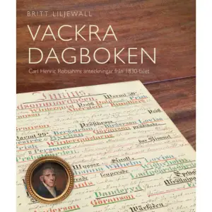 Boken Vackra dagboken innehåller lantbrukaren och hemmansägaren Carl Henric Robsahms rika dagboksanteckningar från åren 1835, 1836 och 1837. Dagböckerna är konstnärligt utformade med vacker textning, stilväxlingar och färgläggningar. Robsahm och hans familj var bosatt både på gården Gribbylund i Täby och i sitt hus på Norrmalm i Stockholm. Anteckningarna handlar sedan dagens väder avhandlats huvudsakligen om vad han och familjemedlemmarna konkret varit med om under den aktuella dagen, det vill säga om det vardagliga, nära livet. Dagboksförfattaren Carl Henric Robsahm är en av de obemärkta individer som lämnat efter sig ett källmaterial som gör det möjligt att återskapa något av den mångfald som kännetecknar mänskligt liv. Att läsa dagböcker av det här slaget gör att vi ställs så nära som möjligt inför en tidigare okänd människa från en avlägsen tid och en främmande miljö.    Format Inbunden   Omfång 455 sidor   Språk Svenska   Förlag Stockholmia förlag   Utgivningsdatum 2017-05-30   Medverkande Kristina Schollin-Borg   ISBN 9789170312977  