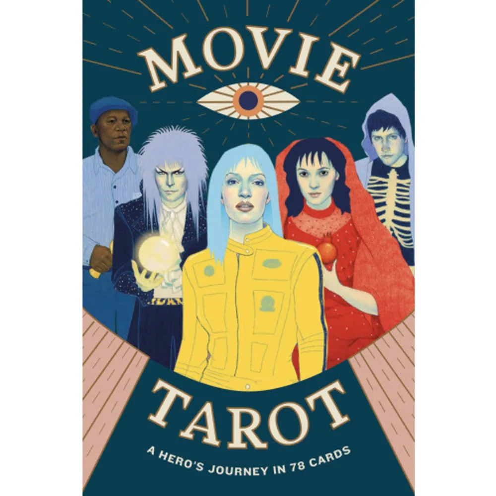 Be guided by the stars in this unique new tarot inspired by movie characters. Begin with Tom Hanks in Forrest Gump as the Fool, Morgan Freeman in Shawshank Redemption for Temperance, and Julie Andrews in the Sound of Music for the Sun, and you'll find a perfectly suited character represents every card. Includes 78 cards that work as a fully functional tarot deck, plus a booklet which explains the choice of movie stars and the deeper personality traits they embody, as well as information on how to interpret the cards and conduct your own readings.. Böcker.