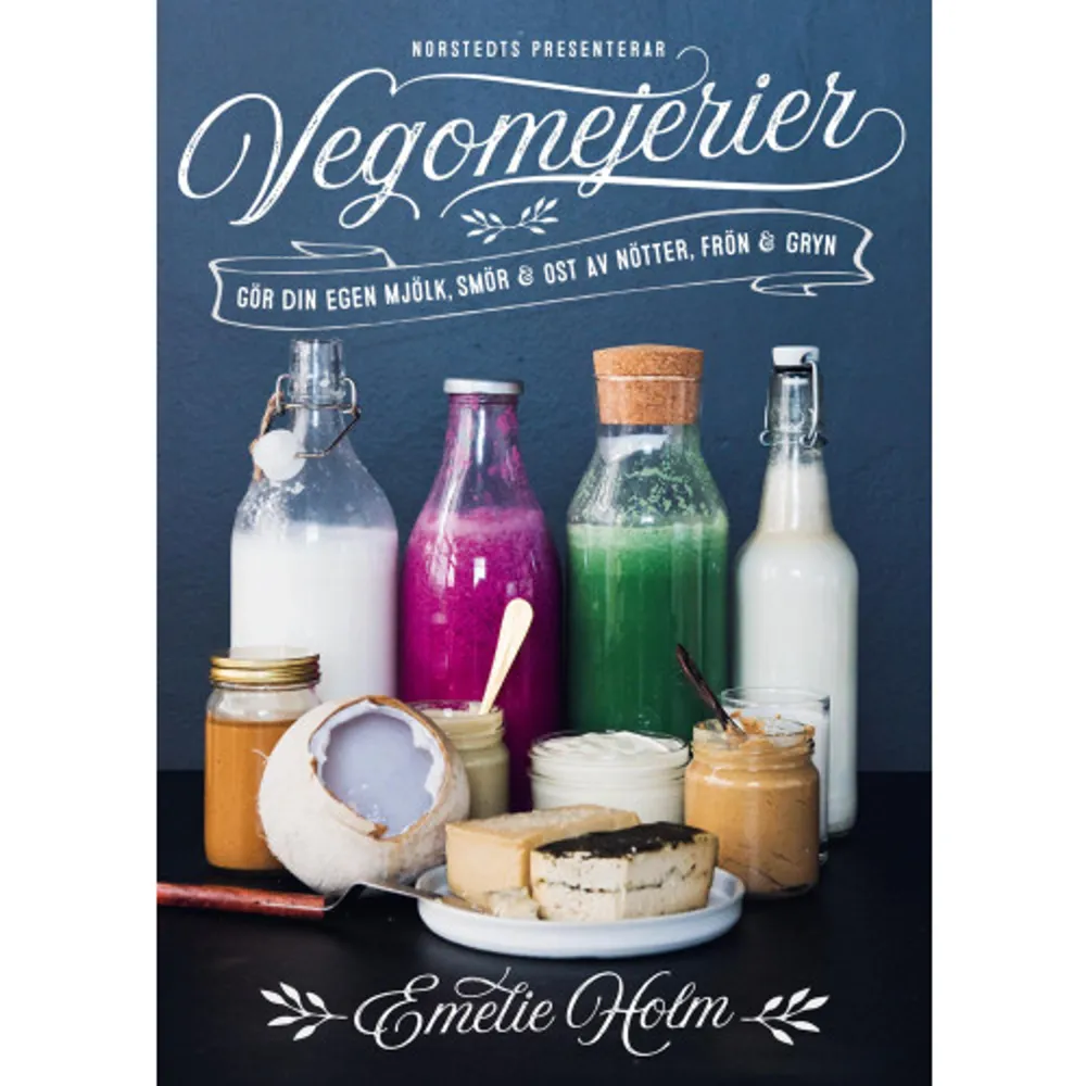 Lär dig att göra dina egna helvegetariska mejeriprodukter och använda dem i din matlagning. Oavsett om du är vegan, känslig för laktos eller bara vill äta hälsosammare för både kropp och miljö får du här ett verktyg för att förnya din matlagning. Genom att tillverka mejerierna själv utifrån veganska ingredienser får du full koll på näringsinnehållet och slipper alla onödiga tillsatser. Att smaken blir så mycket renare och godare är en kraftig bonus!Emelie Holm har tidigare lärt ut konsten att skapa läckra desserter utan vitt socker. Nu tar hon sig an mejeriprodukter och visar hur de kan tillverkas enbart på nötter, kärnor och gryn. Att till exempel göra sin egen nötmjölk klarar vem som helst med några enkla steg. Du behöver heller ingen svår utrustning utan det mesta har du hemma. Miljösmart, hälsosamt och fantastiskt enkelt.    Format Inbunden   Omfång 153 sidor   Språk Svenska   Förlag Norstedts   Utgivningsdatum 2018-03-16   Medverkande Sanna Sporrong   Medverkande Jason Michael Lang   ISBN 9789113081274  . Böcker.