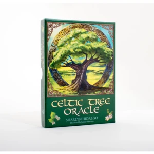 Celtic Tree Oracle - A divination deck based on traditional celtic tree mythology! CELTIC TREE ORACLE is based on ancient Celtic wisdom, which revered trees as living, spiritual beings – keepers of sacred knowledge that can help us survive and thrive on Earth. This deck is your tool to tune into the trees and access their age-old loving guidance. You will become familiar with the signature energies of the trees and more connected with nature – inspired to walk through the woodlands and breathe in the revitalising air of the rainforests. These cards are steeped in Celtic cosmology which honours the cycles of the seasons and teaches reverence for all living creatures and respect for our Mother Earth. May they help to connect you to the wisdom of the beautiful, sacred world of trees. 25 full col cards &amp; 116page guidebook