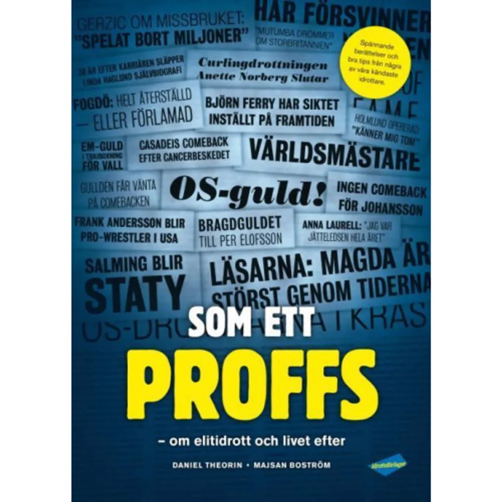 Jag har 11 års professionell erfarenhet av världens största och populäraste sport, fotboll, bland annat i Sveriges bästa lag (Malmö FF), Nordens populäraste klubb (Hammarby IF) och Gefle IF. En fantastisk resa. Jag har även upplevt utmaningen som elitidrottare lever med när det gäller framtiden. De flesta jag känner har någon gång fått höra: Tänk på att det finns annat än idrott! eller Vad händer om du skadar dig i morgon och karriären är över? Och i mitt fall: Vad ska du göra sedan, eller kommer du spela fotboll tills du är blir pensionär? Väldigt få proffs blir ekonomiskt oberoende av sin idrott och ingen elitidrottare är den andra lik: vi är män och kvinnor, yngre och äldre, från olika geografisk och socioekonomisk bakgrund, individuella idrottare och lagsportare, men en sak har vi alla gemensamt en dag tar det slut. I Som ett proffs låter vi några av Sveriges bästa elitidrottare, bland annat Frank Andersson, Magdalena Forsberg, Börje Salming, Martin Mutumba, Anette Norberg och Ronnie Hellström, dela med sig av sina erfarenheter i personliga berättelser. De tipsar även om guldkorn man kan ha nytta av som elitidrottare eller förbereder sig för en övergång till nästa karriär. Med finns även råd och vägledning från olika experter inom idrottspsykologi, juridik, ekonomi, varumärkesbyggande, försäkringsbranschen samt dem som sysslar med personlig- och karriärcoaching. De ger sin bild av vad man som elitidrottare bör tänka på under den aktiva idrottskarriären och hur man förbereder sig inför nästa - som ett proffs!    Format Inbunden   Omfång 230 sidor   Språk Svenska   Förlag Idrottsförlaget   Utgivningsdatum 2015-11-25   Medverkande Majsan Boström   Medverkande Anton Westerberg   ISBN 9789198148879  . Böcker.