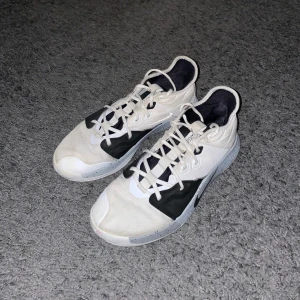 Pg 3 - Pg 3 basketskor. Ganska bra skick, går att använda ett bra tag till. Sköna, bra grepp och en bra basketsko overall. Original pris ca 1500-2000. 