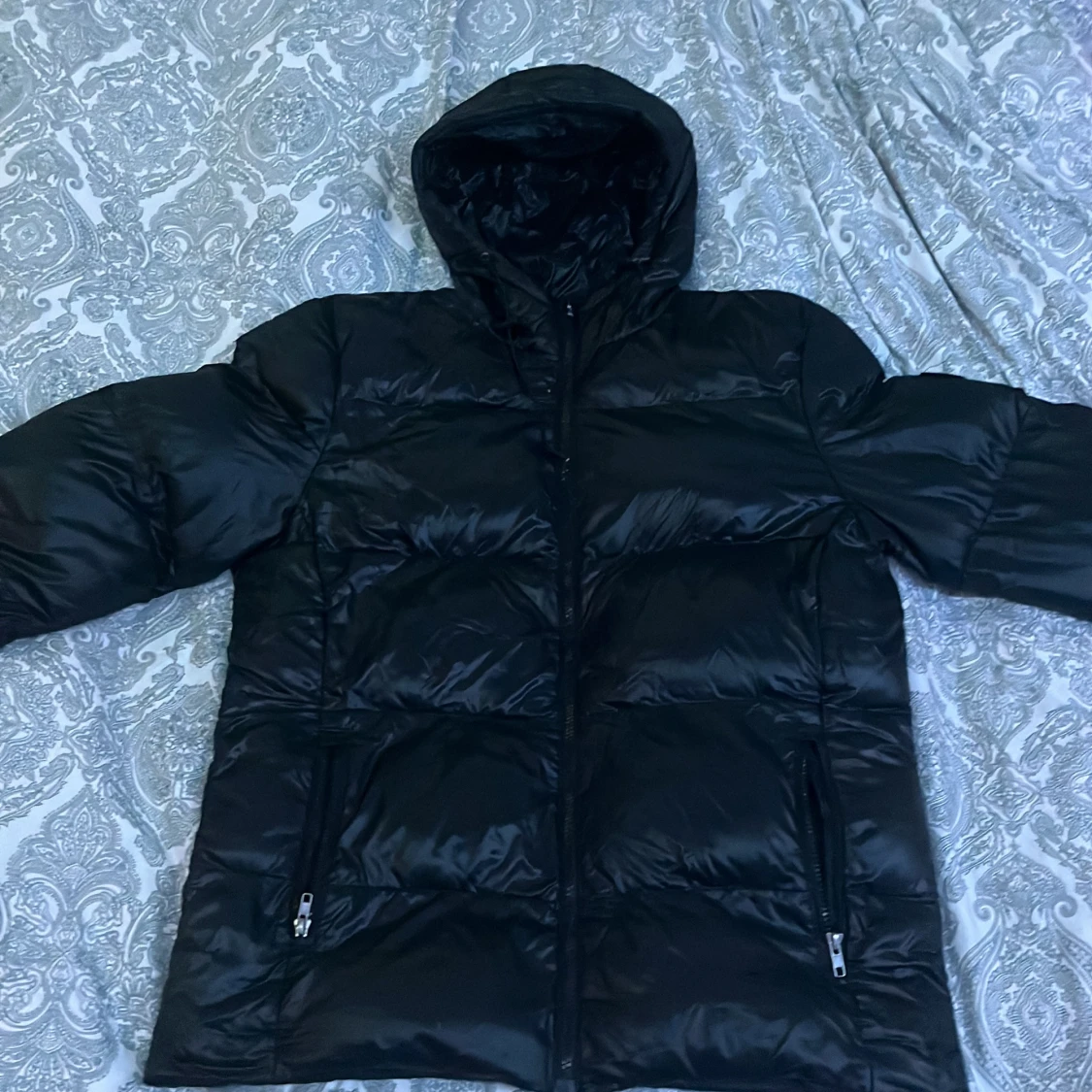 Svart pufferjacka från Polo Club