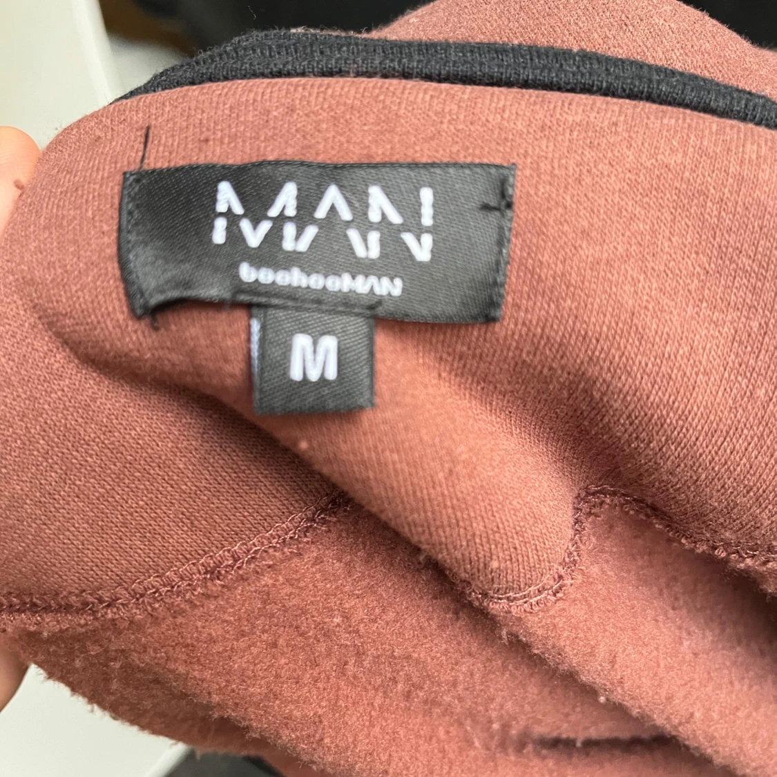 Brun hoodie från Boohooman - 91