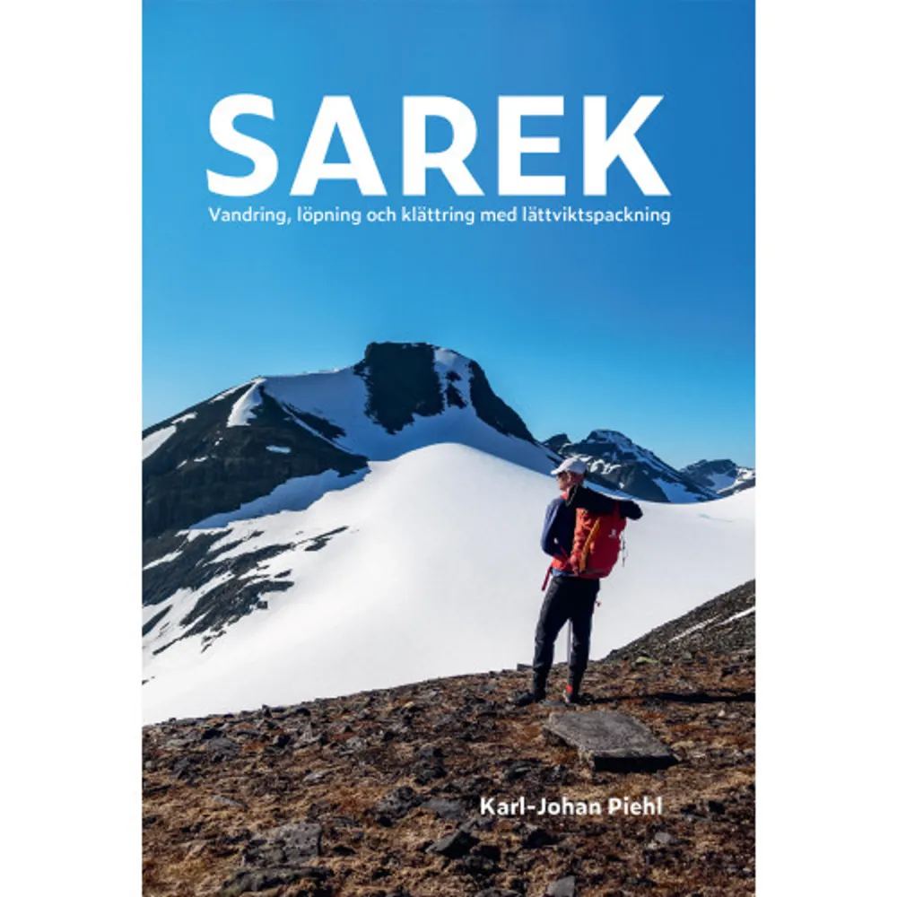 Denna guidebok vänder sig till vandrare, löpare och klättrare som vill uppleva det storslagna Sarek. Boken är tänkt som ett komplett planeringsverktyg för en lyckad fjälltur. Eftersom Sarek, till skillnad från andra fjällområden i Sverige, inte är anpassat för turism är det extra viktigt planera sin tur utifrån Sareks speciella förutsättningar. • Förstahandsinformation om olika färdvägar i Sarek. • Beskrivningar av terrängen i dalgångarna, nedbrutet till segment som kan kombineras till olika rutter. • Detaljerade beskrivningar av cirka 50 toppar av olika svårighetsgrad. • 15 topptraverser av olika svårighetsgrad, från vandring till klättring. • Alla detaljer du behöver för att genomföra Sarek- och Pårtetraversen. • Förslag på vadställen över vattendrag. • Kartor och bilder som illustrerar terrängen. • Receptet för att korsa Sarek med lätt ryggsäck. En modern packlista och reflektioner kring utrustningsval. • Tips kring fjällsäkerhet, matplanering och fjällfärdsel i modern stil. • Praktisk information om transporter till och från Sarek. Författaren Karl-Johan Piehl har tidigare skrivit en engelskspråkig guidebok om Sarek. Denna svenska bok är kraftigt utbyggd med nya rutter och dessutom har avsnitten om lättviktspackning och fjällfärdsel utökats för att ge ett komplett recept på modern fjällfärdsel i Sarek.    Format Häftad   Omfång 233 sidor   Språk Svenska   Förlag Piehl B   Utgivningsdatum 2022-03-06   ISBN 9789151948270  . Böcker.