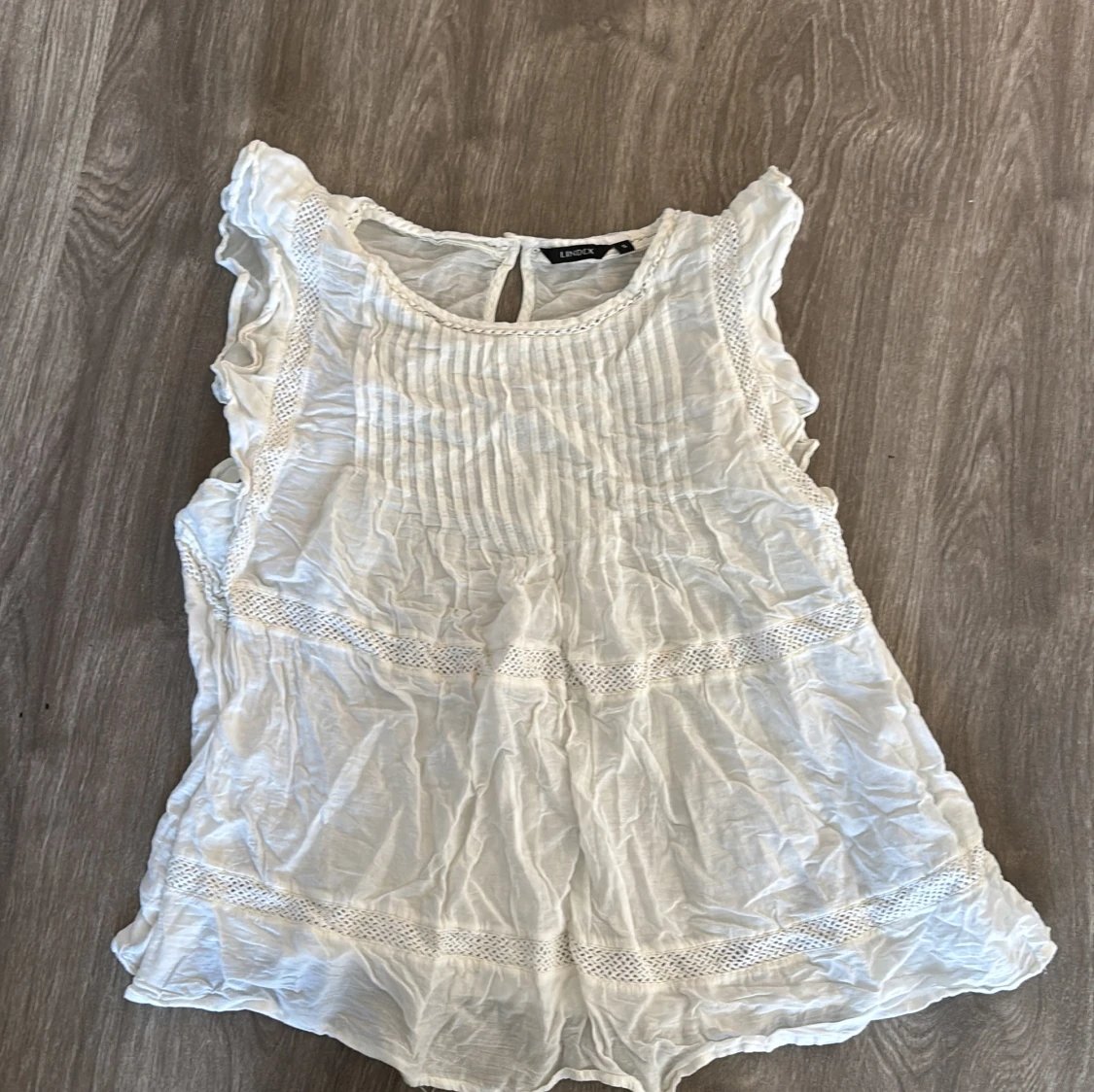 Vit blus från Lindex