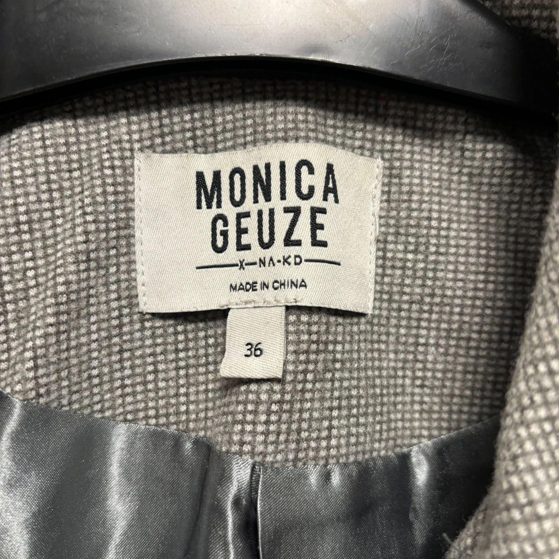 Grå kavaj från Monica Geuze x NA-KD - 90