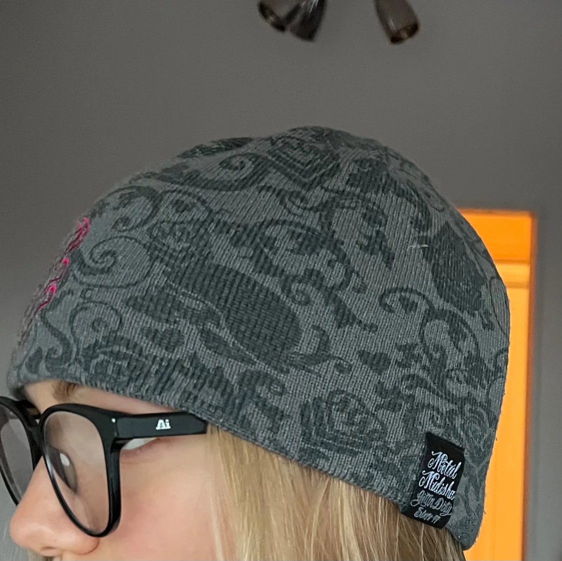 Mönstrad mössa - 93