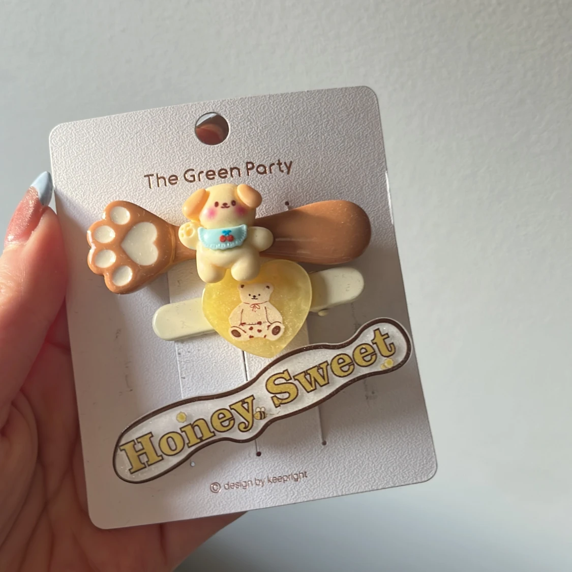 Söta hårspännen från The Green Party