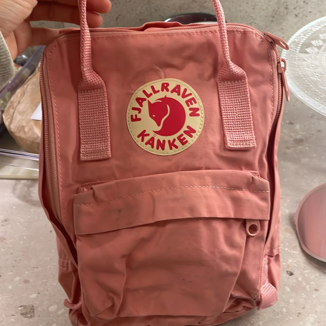 Rosa ryggsäck från Fjällräven