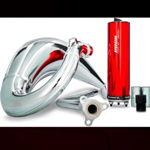 Technigas Enox Evo 2 - Det bästa valet för de mest radikala off road-mopederna. Det rostfria röret ger en märkbar prestandaskillnad och är perfekt anpassat för off road-mopeder. Ger ett otroligt krispigt och fräscht ljud till alla typer av cross mopeder. Fler bilder samt videor och info på hur röret låter går att få privat. Efter detta rör går din moped enkelt från 45 km/ h till 83+. Priset går att diskutera!