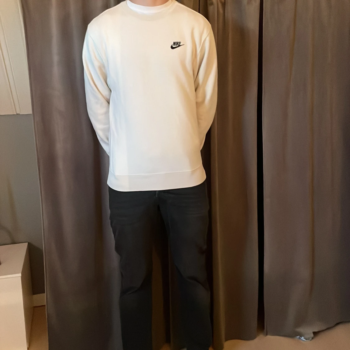 Beige tröja från Nike