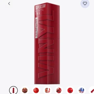 Maybelline superstay läppstift  - Finaste läppstiftet, en mörk neutral färg. Sätter sig som ett läppglans men stannar hela dagen. Alldrig använd o inte öppnad 