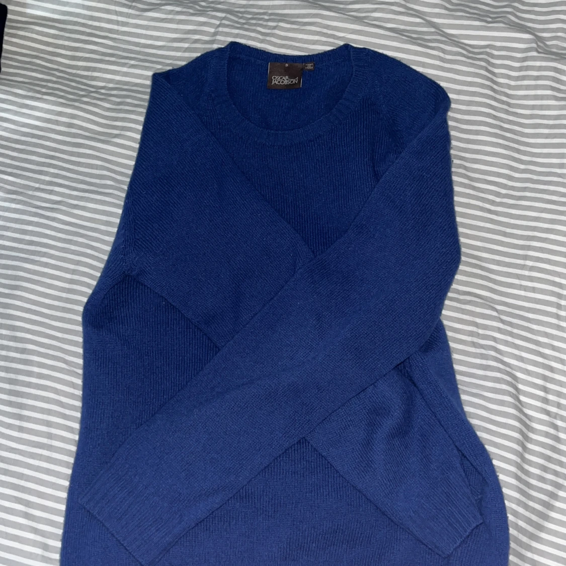 Oscar Jacobsson stickad tröja