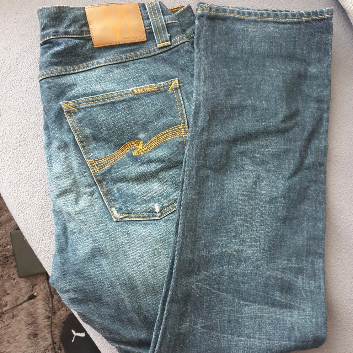 Blå jeans från Nudie Jeans - 91