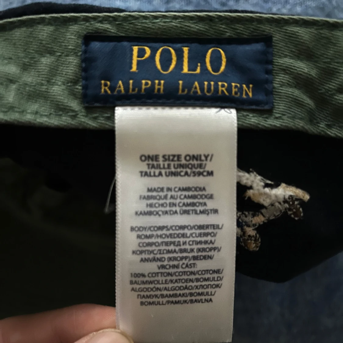 Mörkblå keps från Polo Ralph Lauren - 91