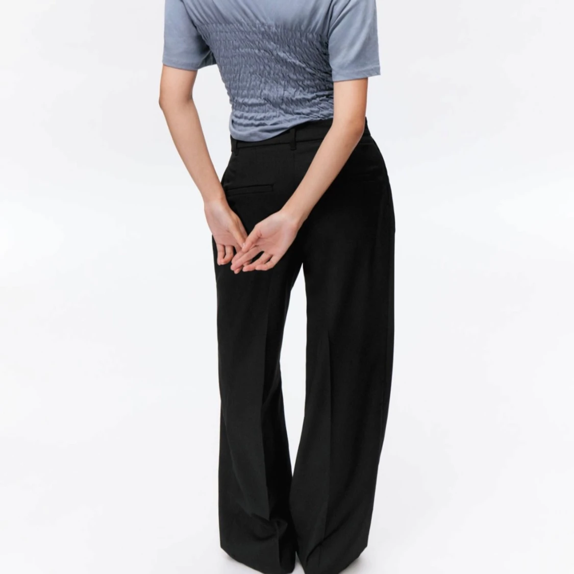 Svarta kostymbyxor - 91