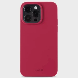 Rött mobilskal från Holdit - Helt oanvänt mobilskal från Holdit till iPhone 15 Pro Max, säljer pga köpte fel modell🫣