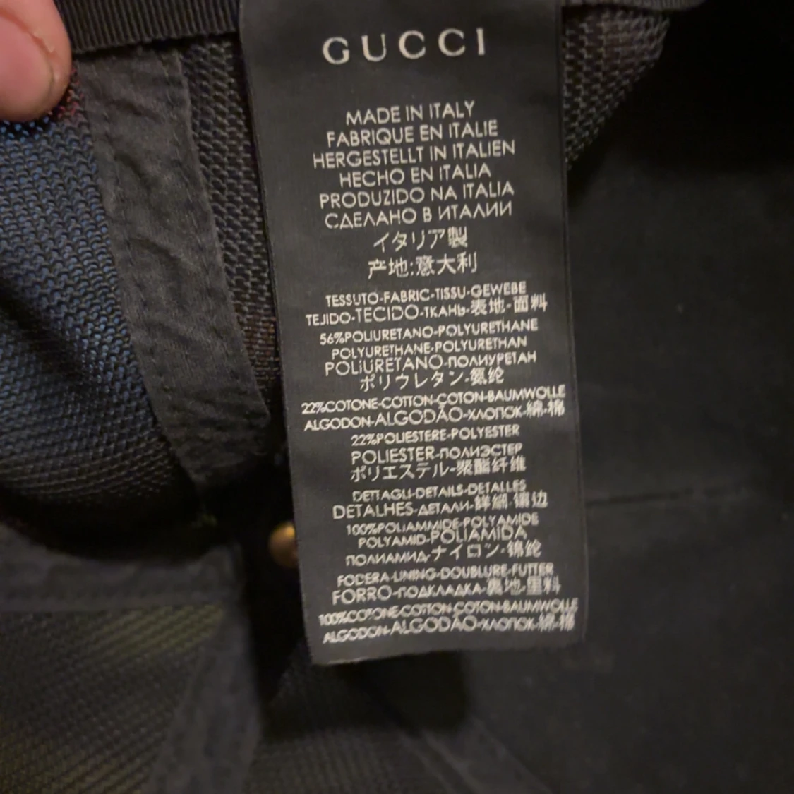 gucci keps Beige med ormmönster  - 92