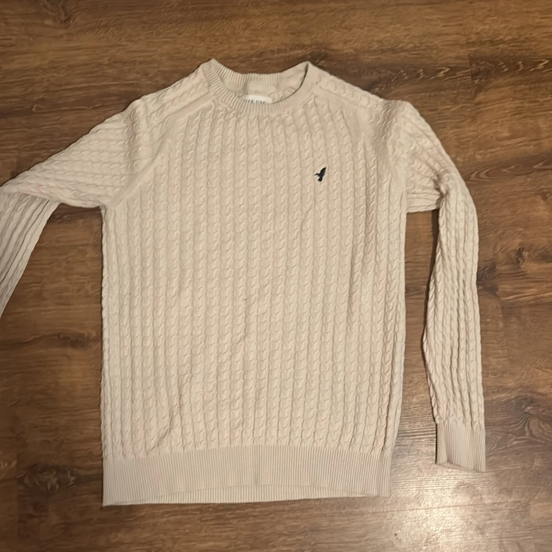 Vit stickad tröja från Pier One - 93